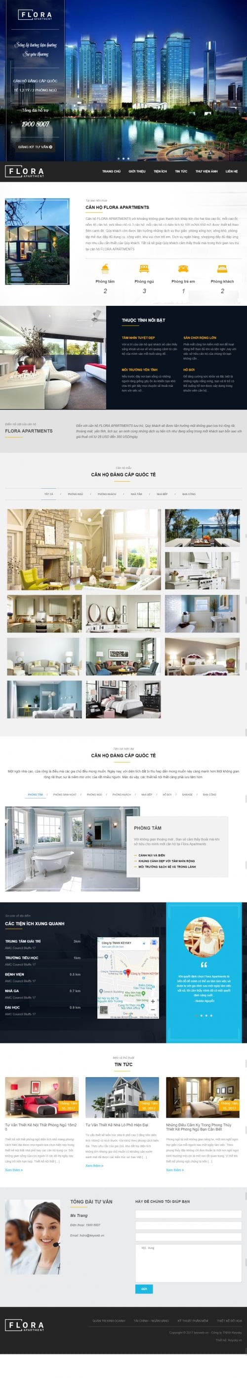 Thiết kế website công ty xây dựng 5