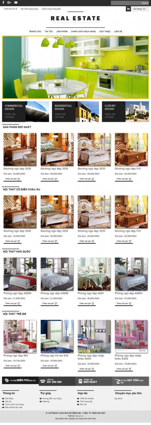 Dự án giường ngủ,nội thất