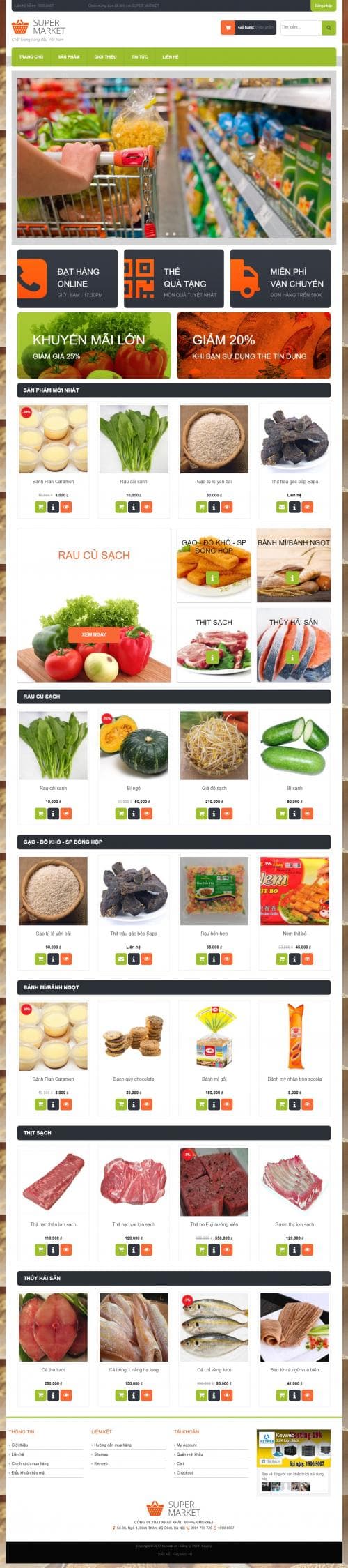 Dự án siêu thị nông sản