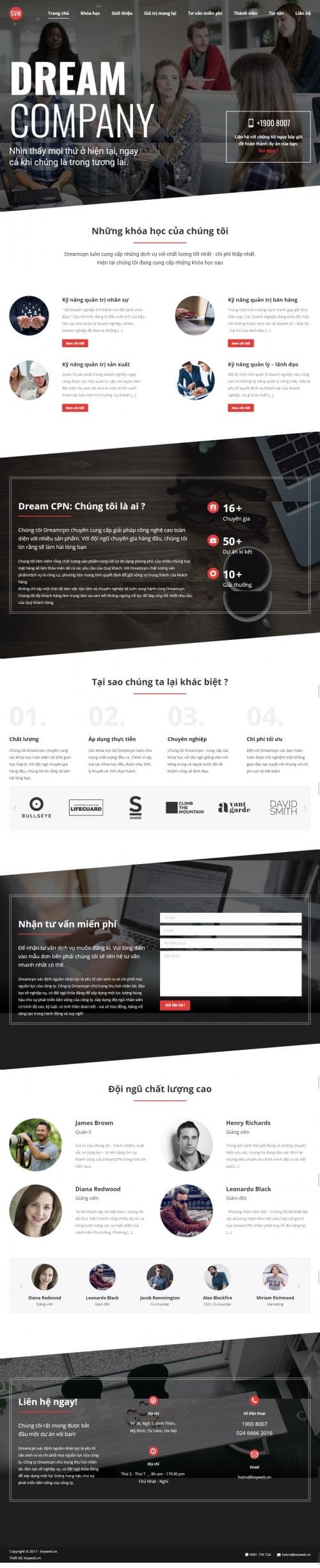 Thiết kế website dạy học 3