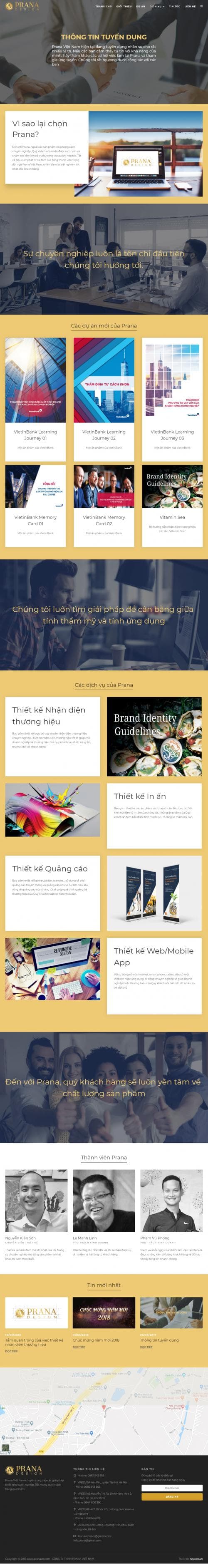 Thiết kế website doanh nghiệp xây dựng